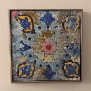 Colorful Abstract Floral Wall Art